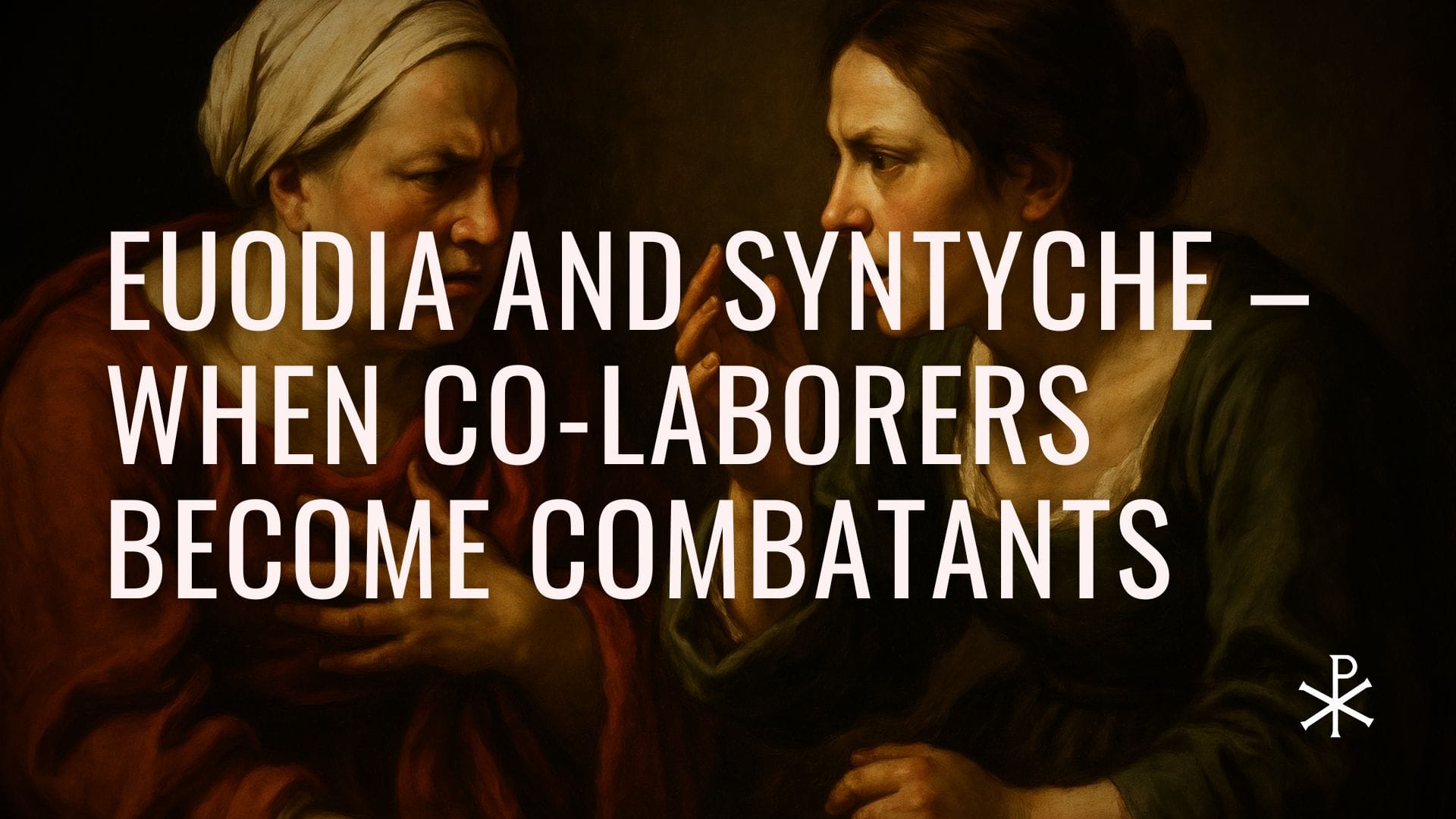 Redeemed Failures, Day 22: Euodia and Syntyche – When Co-Laborers Become Combatants